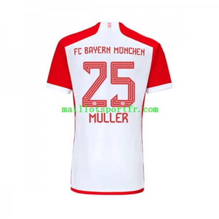 Maillot de Foot Bayern Munich Thomas Muller 25 Domicile 2023/24
